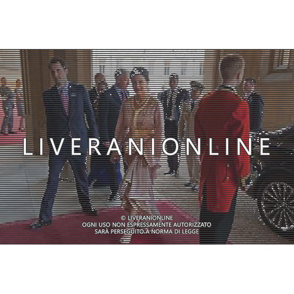 Sovereign Lunch for Foreign Heads of State at Windsor Castle. Her Royal Highness Princess Lalla Meryem of Morocco. 18 May 2012 ©photoshot/Agenzia Aldo Liverani Sas - ITALY ONLY - REALI INGLESI: La regina d\'inghilterra incontra Re e regine, sovrani e capi di stato di 26 paesi stranieri al Castello di Windsor per un pranzo di celebrazione del Giubileo di diamante a Londra
