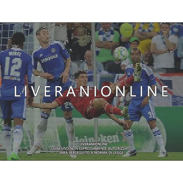 firo FuÃŸball,Fussball, 19.05.2012 UEFA Champions League, Saison 2011/2012 Final Finale FC Bayern MÃ¼nchen - FC Chelsea Zweikampf FallrÃ¼ckzieher Mario Gomez $worldrightsEs gelten unsere AGB, einsehbar auf www.firosportphoto.de copyright by firo sportphoto: Coesfelder Str.207 48249 DÃ¼lmen www.firosportphoto.de mail@firosportphoto.de (V o l k s b a n k B o c h u m - W i t t e n ) BLZ.: 430 601 29 Kt. Nr.: 341 117 100 Tel:Â  02594 - 9916004 Fax:Â 02594 - 9916005 AG ALDO LIVERANI S A S ONLY ITALY