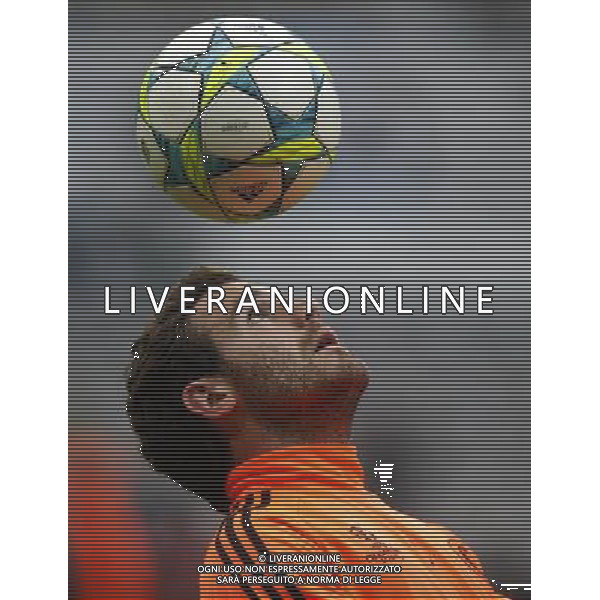 (120519) -- MUNICH, May 19, 2012 () -- Juan Mata of Chelsea FC takes a training session for the UEFA Champions League Final at Allianz Arena in Munich, Germany, May 18, 2012. Chelsea FC from England Premier League will fight for the champion with FC Bayern Munich from Bundesliga on May 19. (/Wang Lili) (jyc) ©photoshot/Agenzia Aldo Liverani Sas - ITALY ONLY - Allenamento del Chelsea in previsione dell\'incontro con il Bayern Monaco finale UEFA Champions League a Monaco di Baviera, Germania 18 maggio 2012.