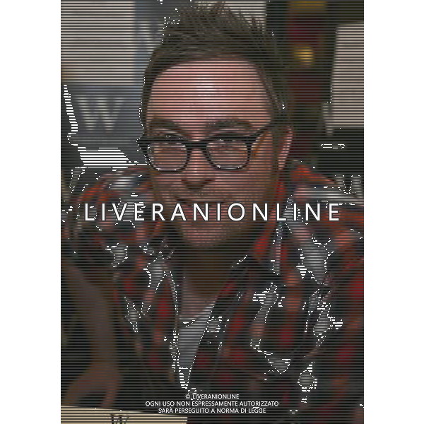 Danny Wallace at Waterstones Reading to promote his book Charlotte Street Reading Berkshire England AG ALDO LIVERANI S A S ONLY ITALY