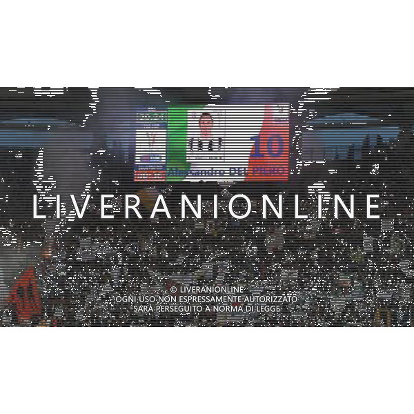 Coppa Italia TIM Cup 2011/2012 Finale Roma - 20.05.2012 Juventus-Napoli Nella Foto:il tabellone elettronico chiama del piero /Ph.Vitez-Ag. Aldo Liverani