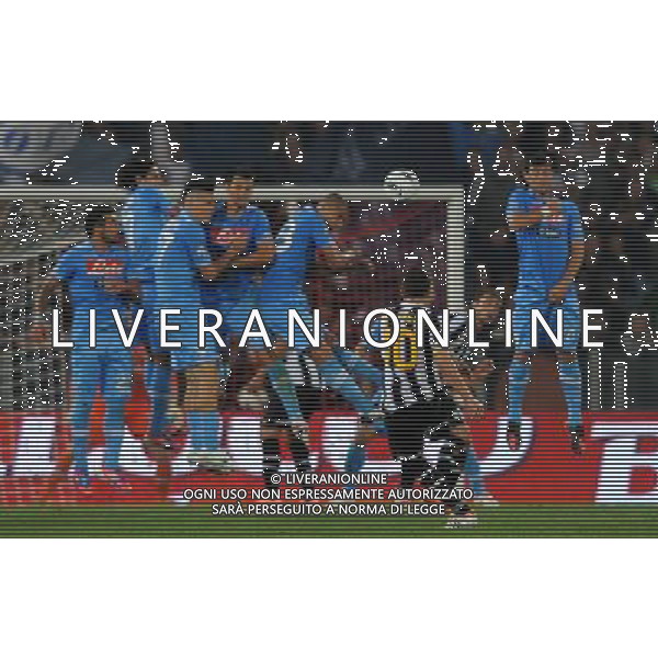 Coppa Italia TIM Cup 2011/2012 Finale Roma - 20.05.2012 Juventus-Napoli Nella Foto:occasione di alessandro del piero su punizione parata da morgan de sanctis /Ph.Vitez-Ag. Aldo Liverani