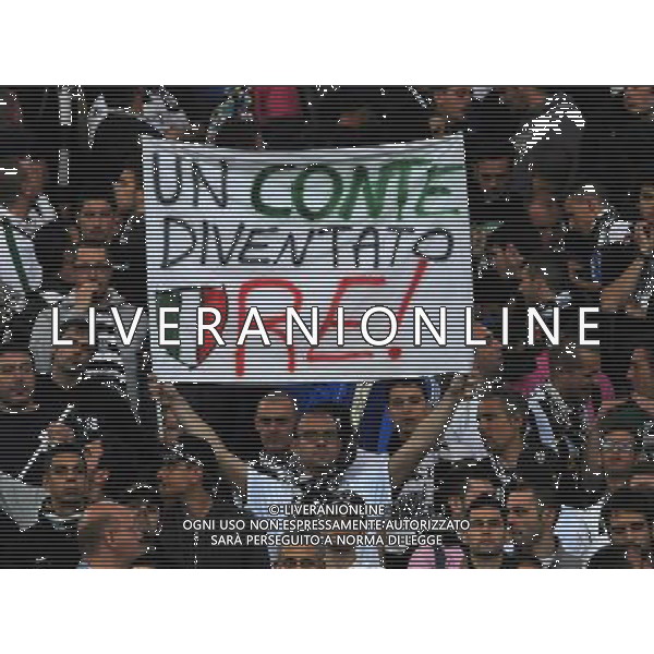 Coppa Italia TIM Cup 2011/2012 Finale Roma - 20.05.2012 Juventus-Napoli Nella Foto:Tifosi Juventus Conte Antonio /Ph.Vitez-Ag. Aldo Liverani