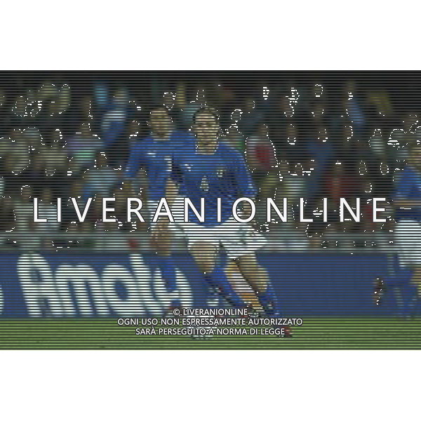 CAMPOBASSO 03/06/2003 ITALIA - IRLANDA DEL NORD AMICHEVOLE NELLA FOTO AMBROSINI MASSIMO FOTO PECORARO/AGENZIA ALDO LIVERANI