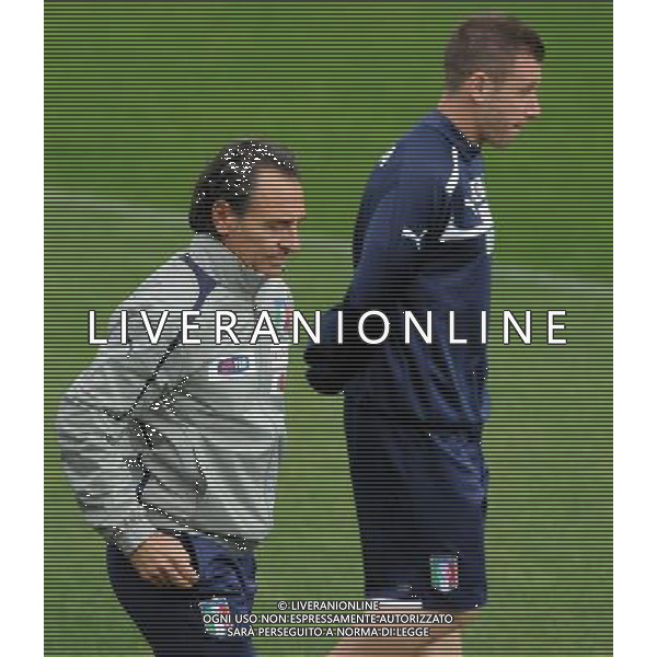 Raduno Nazionale Italiana Firenze - 21.05.2012 Allenamento Nella Foto:prandelli cassano /Ph.Vitez-Ag. Aldo Liverani