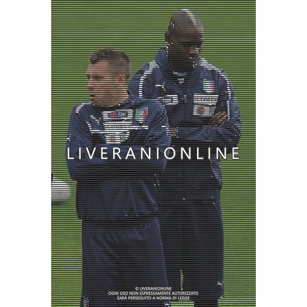 Raduno Nazionale Italiana Firenze - 21.05.2012 Allenamento Nella Foto:cassano balotelli /Ph.Vitez-Ag. Aldo Liverani