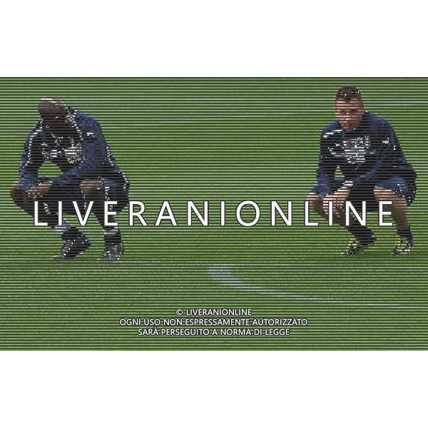 Raduno Nazionale Italiana Firenze - 21.05.2012 Allenamento Nella Foto:balotelli cassano /Ph.Vitez-Ag. Aldo Liverani