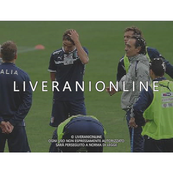 Raduno Nazionale Italiana Firenze - 21.05.2012 Allenamento Nella Foto:prandelli gruppo /Ph.Vitez-Ag. Aldo Liverani