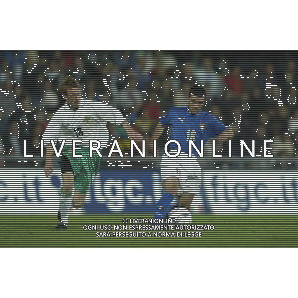 CAMPOBASSO 03/06/2003 ITALIA - IRLANDA DEL NORD AMICHEVOLE NELLA FOTO DI NATALE ANTONIO FOTO PECORARO/AGENZIA ALDO LIVERANI