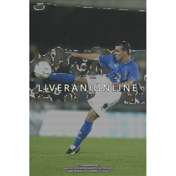 CAMPOBASSO 03/06/2003 ITALIA - IRLANDA DEL NORD AMICHEVOLE NELLA FOTO DI NATALE ANTONIO FOTO PECORARO/AGENZIA ALDO LIVERANI