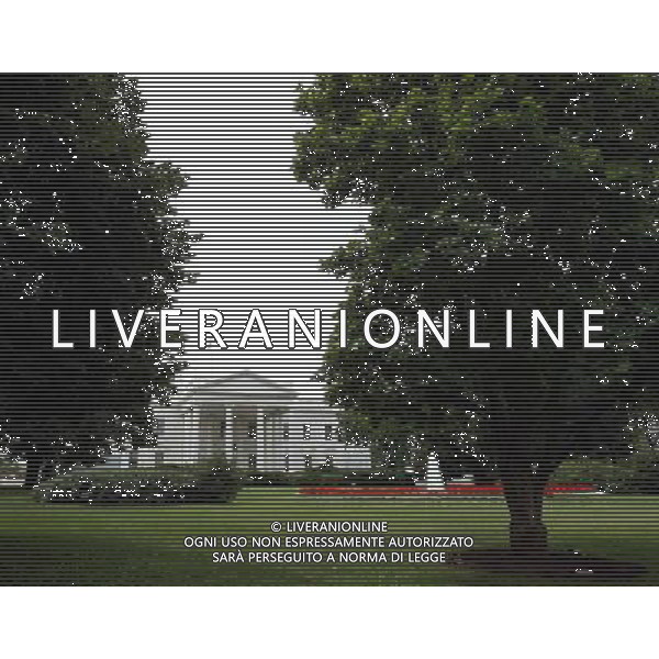 WASHINGTON LUGLIO 2003 THE WHITE HOUSE NELLA FOTO UNA VEDUTA ESTERNA FOTO NERI BAGNAI/AG. ALDO LIVERANI