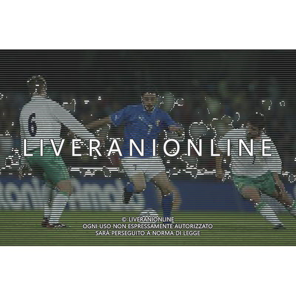 CAMPOBASSO 03/06/2003 ITALIA - IRLANDA DEL NORD AMICHEVOLE NELLA FOTO FIORE STEFANO FOTO PECORARO/AGENZIA ALDO LIVERANI