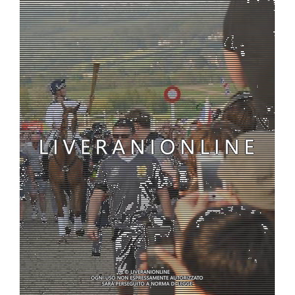  Zara Phillips on Toytown with the Olympic torch at Cheltenham Racecourse as part of the Olympic Torch Evening celebrations Date 23rd May 2012 AG ALDO LIVERANI S A S ONLY ITALY
