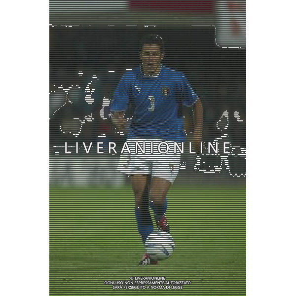 CAMPOBASSO 03/06/2003 ITALIA - IRLANDA DEL NORD AMICHEVOLE NELLA FOTO GROSSO FABIO FOTO PECORARO/AGENZIA ALDO LIVERANI