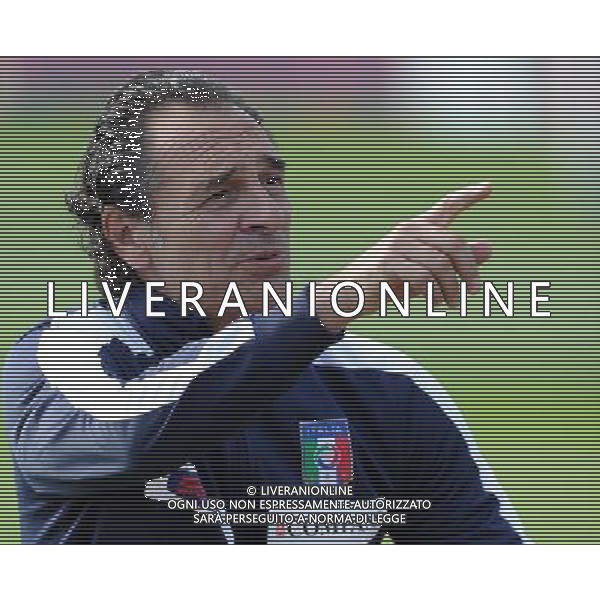 Raduno Nazionale Italiana Firenze - 24.05.2012 Partitella Amichevole Nella Foto:prandelli /Ph.Vitez-Ag. Aldo Liverani