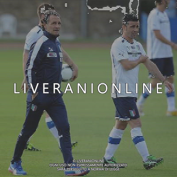 Raduno Nazionale Italiana Firenze - 24.05.2012 Partitella Amichevole Nella Foto:prandelli di natale /Ph.Vitez-Ag. Aldo Liverani