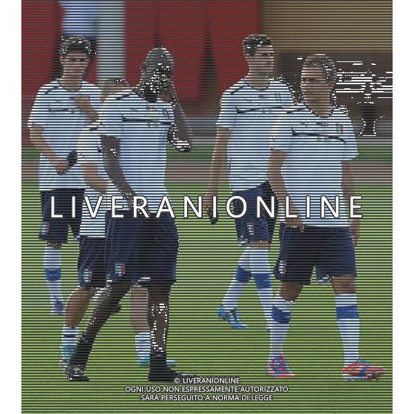 Raduno Nazionale Italiana Firenze - 24.05.2012 Partitella Amichevole Nella Foto:balotelli criscito /Ph.Vitez-Ag. Aldo Liverani