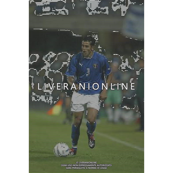 CAMPOBASSO 03/06/2003 ITALIA - IRLANDA DEL NORD AMICHEVOLE NELLA FOTO GROSSO FABIO FOTO PECORARO/AGENZIA ALDO LIVERANI