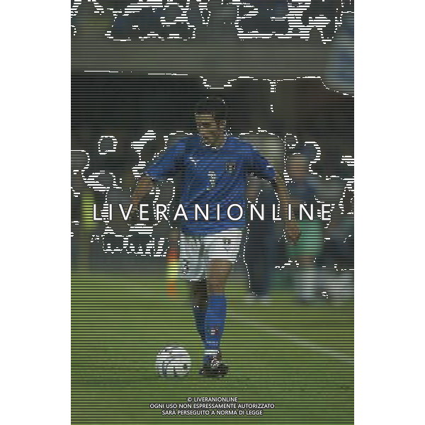 CAMPOBASSO 03/06/2003 ITALIA - IRLANDA DEL NORD AMICHEVOLE NELLA FOTO GROSSO FABIO FOTO PECORARO/AGENZIA ALDO LIVERANI