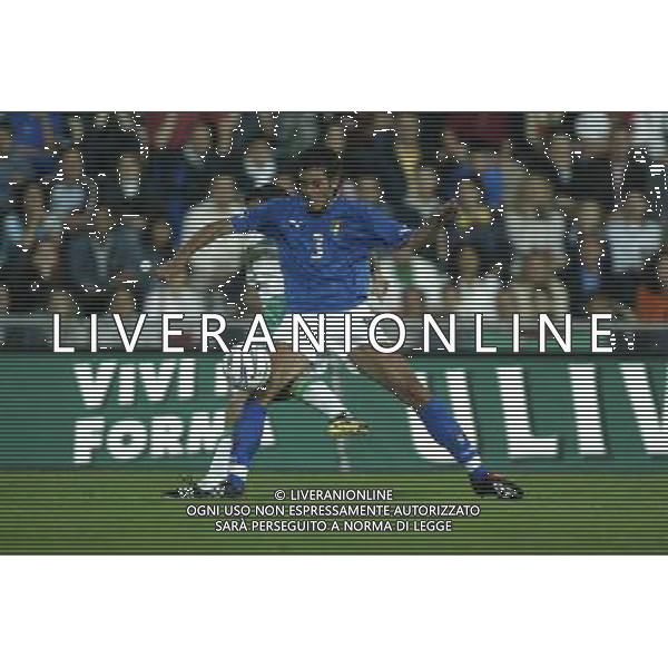 CAMPOBASSO 03/06/2003 ITALIA - IRLANDA DEL NORD AMICHEVOLE NELLA FOTO GROSSO FABIO FOTO PECORARO/AGENZIA ALDO LIVERANI