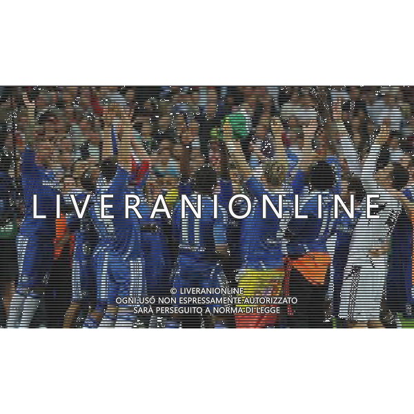 UEFA Champions League 2011/2012 Finale Monaco di Baviera (Germania) - 19.05.2012 Bayern Monaco-Chelsea Nella Foto:Esultanza Chelsea /Ph.Vitez-Ag. Aldo Liverani