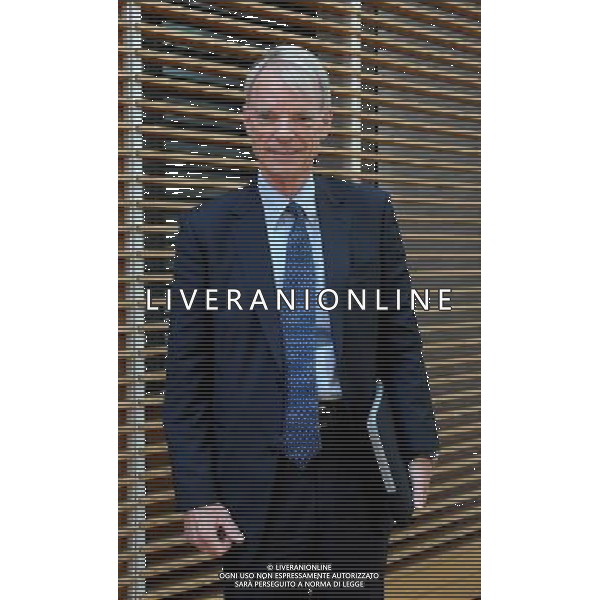 MILANO 24/5/2012 UNIVERSITA\' BOCCONI, VIA GOBBI NELLA FOTO MICHAEL SPENCE PREMIO NOBEL PER L\' ECONOMIA, 2001 FOTO ROMANO/AG ALDO LIVERANI