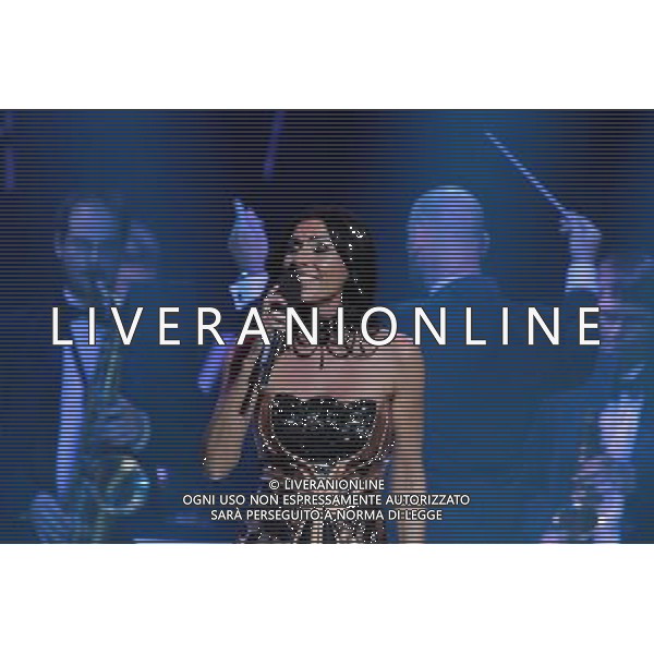 (120525) -- BUDAPEST, May 25, 2012 () -- Hungarian opera singer Erika Miklosa performs at the 62nd FIFA Congress opening ceremony in Budapest, Hungary on May 24, 2012. (/Istvan Doba) ag aldo liverani s a s only italy