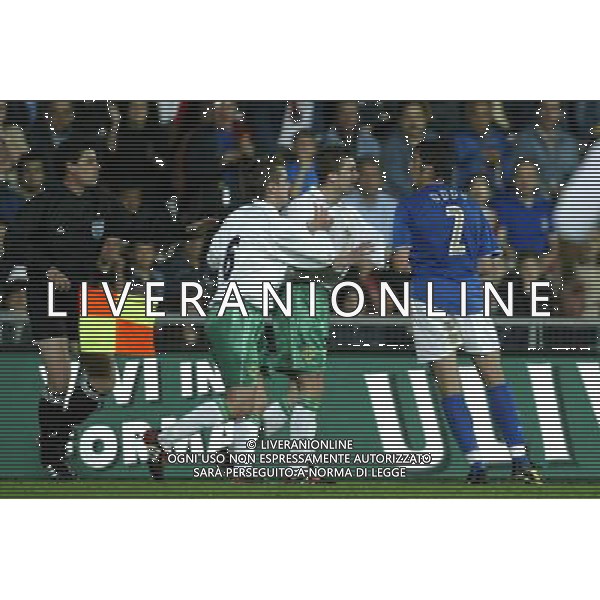 CAMPOBASSO 03/06/2003 ITALIA - IRLANDA DEL NORD AMICHEVOLE NELLA FOTO ODDO FOTO PECORARO/AGENZIA ALDO LIVERANI