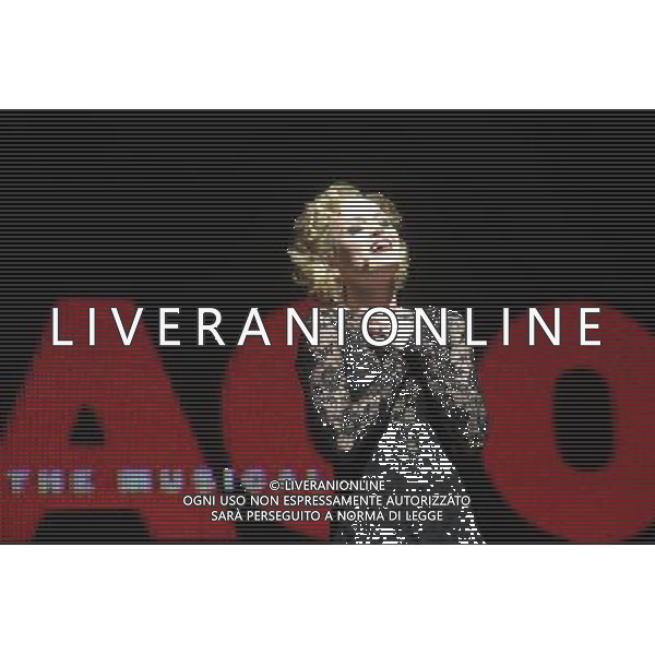 Cast of hit West End musicals Chicago and Mamma Mia perform popular numbers from the shows live to celebrate the square\'s launch. ©photoshot/AG ALDO LIVERANI SAS - ITALY ONLY -