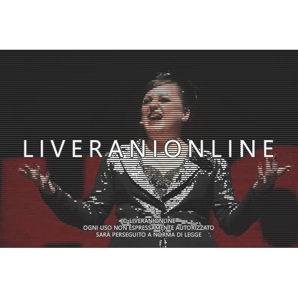 Cast of hit West End musicals Chicago and Mamma Mia perform popular numbers from the shows live to celebrate the square\'s launch. ©photoshot/AG ALDO LIVERANI SAS - ITALY ONLY -