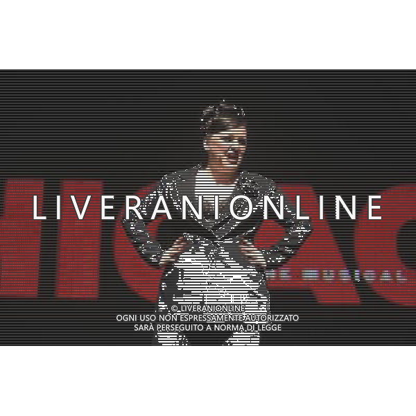 Cast of hit West End musicals Chicago and Mamma Mia perform popular numbers from the shows live to celebrate the square\'s launch. ©photoshot/AG ALDO LIVERANI SAS - ITALY ONLY -