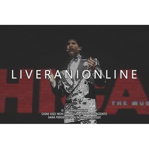 Cast of hit West End musicals Chicago and Mamma Mia perform popular numbers from the shows live to celebrate the square\'s launch. ©photoshot/AG ALDO LIVERANI SAS - ITALY ONLY -