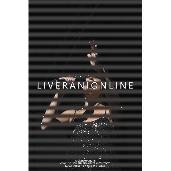 Cast of hit West End musicals Chicago and Mamma Mia perform popular numbers from the shows live to celebrate the square\'s launch. ©photoshot/AG ALDO LIVERANI SAS - ITALY ONLY -