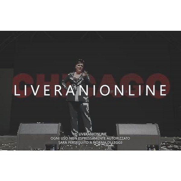 Cast of hit West End musicals Chicago and Mamma Mia perform popular numbers from the shows live to celebrate the square\'s launch. ©photoshot/AG ALDO LIVERANI SAS - ITALY ONLY -