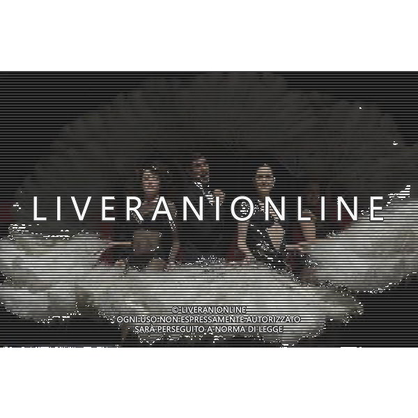 Cast of hit West End musicals Chicago and Mamma Mia perform popular numbers from the shows live to celebrate the square\'s launch. ©photoshot/AG ALDO LIVERANI SAS - ITALY ONLY -