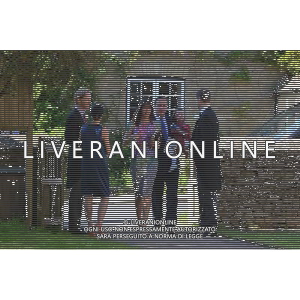 Scenes from the wedding attended by David Cameron, Jeremy Hunt, Kirsty Allsop, Shaun Woodward and HRH Camilla Duchess of Cornwall PHOTOSHOT/AG ALDO LIVERANI SAS ITALY ONLY -