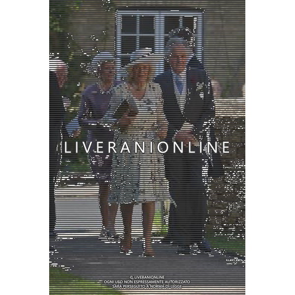Scenes from the wedding attended by David Cameron, Jeremy Hunt, Kirsty Allsop, Shaun Woodward and HRH Camilla Duchess of Cornwall PHOTOSHOT/AG ALDO LIVERANI SAS ITALY ONLY -