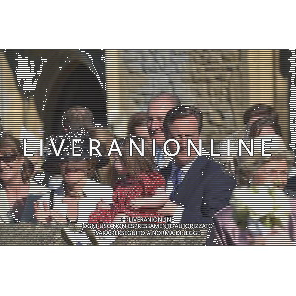Scenes from the wedding attended by David Cameron, Jeremy Hunt, Kirsty Allsop, Shaun Woodward and HRH Camilla Duchess of Cornwall PHOTOSHOT/AG ALDO LIVERANI SAS ITALY ONLY -