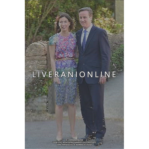 Scenes from the wedding attended by David Cameron, Jeremy Hunt, Kirsty Allsop, Shaun Woodward and HRH Camilla Duchess of Cornwall PHOTOSHOT/AG ALDO LIVERANI SAS ITALY ONLY -