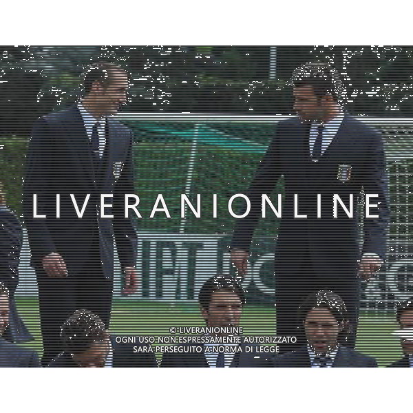 Raduno Nazionale Italiana Firenze - 21.05.2012 Foto Ufficiale della Nazionale Italiana in vista di EURO 2012 Nella Foto:chiellini e barzagli /Ph.Vitez-Ag. Aldo Liverani