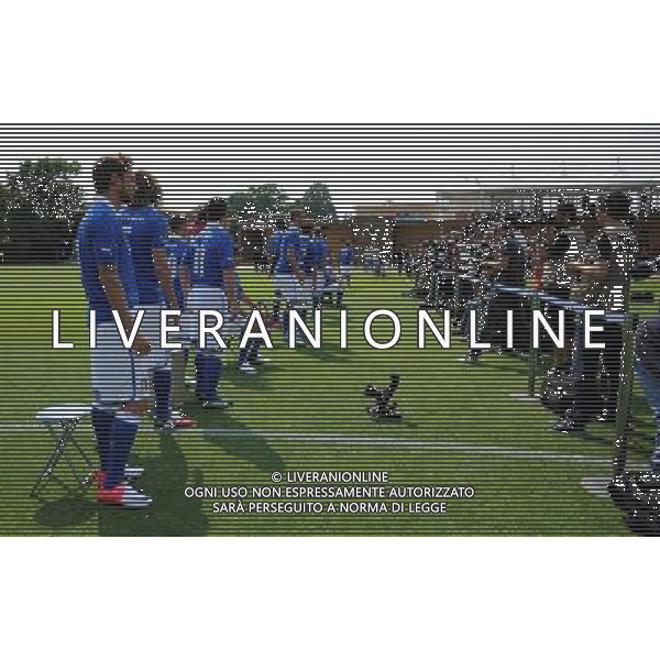 Raduno Nazionale Italiana Firenze - 21.05.2012 Foto Ufficiale della Nazionale Italiana in vista di EURO 2012 Nella Foto:i giocatori posano per testine /Ph.Vitez-Ag. Aldo Liverani