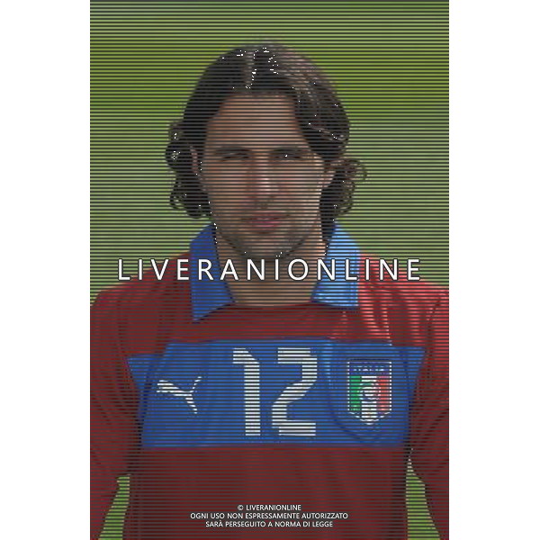 Raduno Nazionale Italiana Firenze - 21.05.2012 Foto Ufficiale della Nazionale Italiana in vista di EURO 2012 Nella Foto:Sirigu Salvatore /Ph.Vitez-Ag. Aldo Liverani