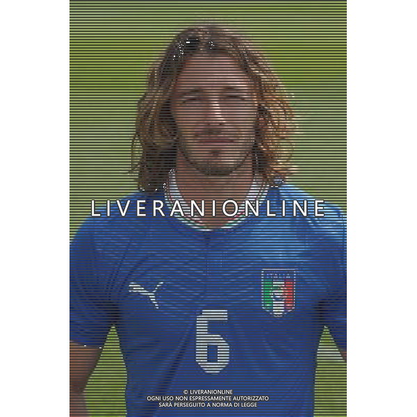 Raduno Nazionale Italiana Firenze - 21.05.2012 Foto Ufficiale della Nazionale Italiana in vista di EURO 2012 Nella Foto:Balzaretti Federico /Ph.Vitez-Ag. Aldo Liverani