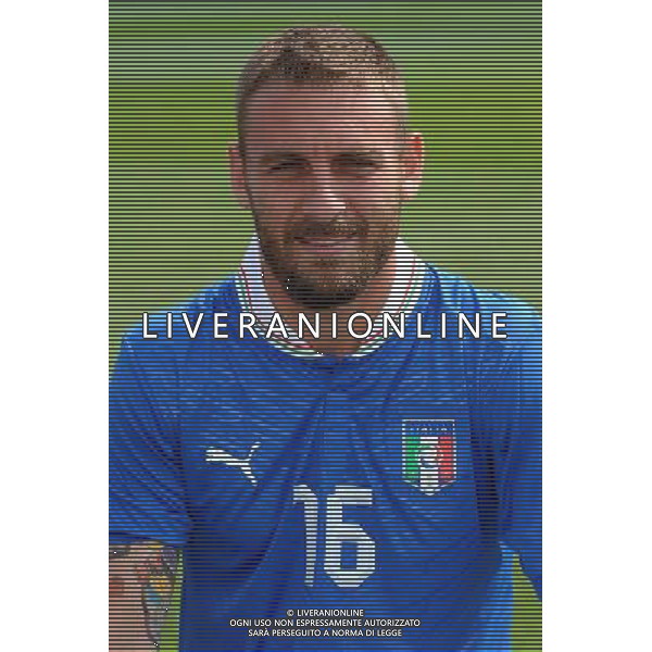 Raduno Nazionale Italiana Firenze - 21.05.2012 Foto Ufficiale della Nazionale Italiana in vista di EURO 2012 Nella Foto:De Rossi Daniele /Ph.Vitez-Ag. Aldo Liverani