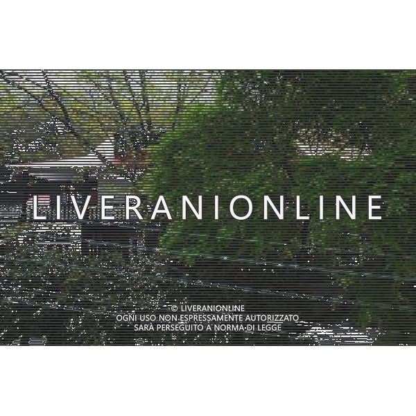 (120530) -- DEQING, May 30, 2012 () -- Photo taken on April 19, 2012 shows a villa on the Mogan Mountain in Deqing County, east China\'s Zhejiang Province. Foreigners began to build villas on the Mogan Mountain since 1896 because of its coolness and quietness. More than 250 villas, temples and chapels are preserved on the mountain. The buildings represent the architectural styles of China, Britain, Russia, the United States, France and Germany, winning the name of \'world modern architecture museum\'. The Mogan villas were listed in the six batch of national key cultural relics units of protection in May 2006. The Mogan Mountain was also selected by the New York Times as one of the 45 Places to Go in 2012. (/Tan Jin) (zkr) ©photoshot/AGENZIA ALDO LIVERANI SAS - ITALY ONLY - Piu\' di 250 ville, templi e cappelle sono conservate sulla montagna nel Monte Mogan in Deqing County, a est della Cina provincia di Zhejian 30 maggio 2012