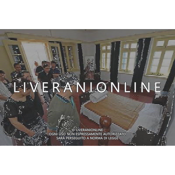 (120530) -- DEQING, May 30, 2012 () -- Tourists visit a villa on the Mogan Mountain in Deqing County, east China\'s Zhejiang Province. Foreigners began to build villas on the Mogan Mountain since 1896 because of its coolness and quietness. More than 250 villas, temples and chapels are preserved on the mountain. The buildings represent the architectural styles of China, Britain, Russia, the United States, France and Germany, winning the name of \'world modern architecture museum\'. The Mogan villas were listed in the six batch of national key cultural relics units of protection in May 2006. The Mogan Mountain was also selected by the New York Times as one of the 45 Places to Go in 2012. (/Tan Jin) (zkr) ©photoshot/AGENZIA ALDO LIVERANI SAS - ITALY ONLY - Piu\' di 250 ville, templi e cappelle sono conservate sulla montagna nel Monte Mogan in Deqing County, a est della Cina provincia di Zhejian 30 maggio 2012