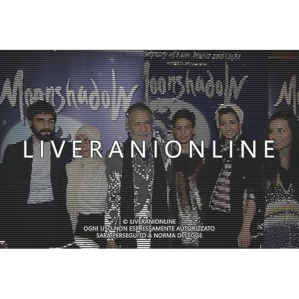 Cat Stevens\' ( Yusuf Islam ) arrives at the world premiere of his musical Moonshadow with his wife and family. Princess Theatre, Melbourne, Australia. 31st May 2012. ©PHOTOSHOT/AG ALDO LIVERANI SAS - ITALY ONLY - *** Local Caption *** ..