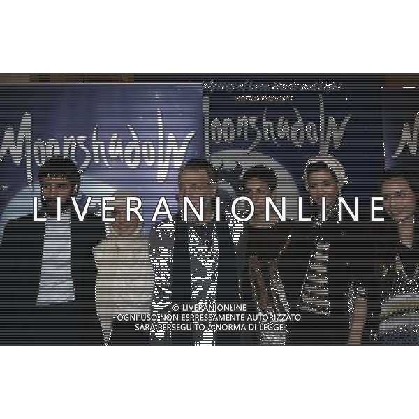 Cat Stevens\' ( Yusuf Islam ) arrives at the world premiere of his musical Moonshadow with his wife and family. Princess Theatre, Melbourne, Australia. 31st May 2012. ©PHOTOSHOT/AG ALDO LIVERANI SAS - ITALY ONLY - *** Local Caption *** ..