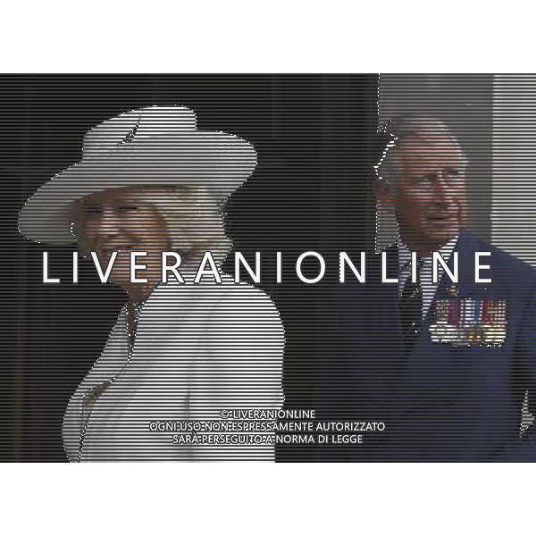 Britain\'s Prince Charles, and Camilla, Duchess of Cornwall arrive at St Martin in the Fields Church in London, Wednesday, May 30, 2012. The Prince and The Duchess of Cornwall attended a reunion service for the Victoria Cross and George Cross Association of which the prince is the president. /PHOTOSHOT/AG ALDO LIVERANI SAS -ITALY ONLY -