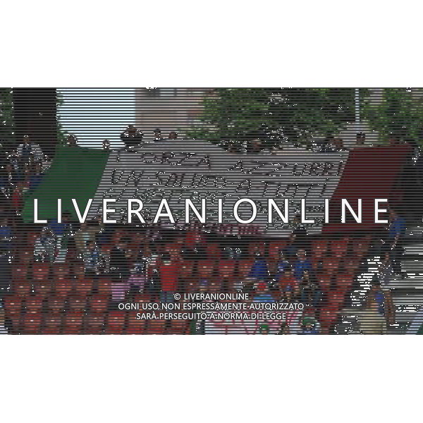 Partita Amichevole in vista di EURO 2012 Zurigo - 01.06.2012 Italia-Russia Nella Foto: striscione dei tifosi italia /Ph.Vitez-Ag. Aldo Liverani